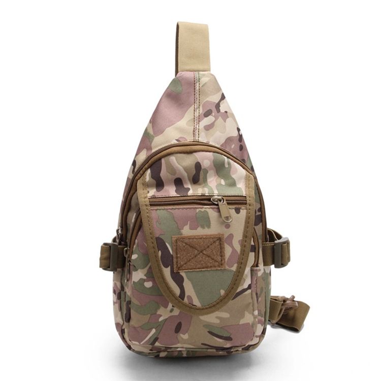 Oxford Skuldertaske Unisex Camouflage Sling Tasker