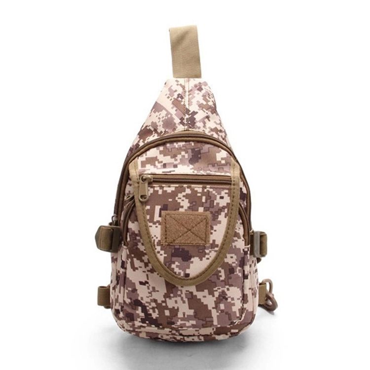 Oxford Skuldertaske Unisex Camouflage Sling Tasker