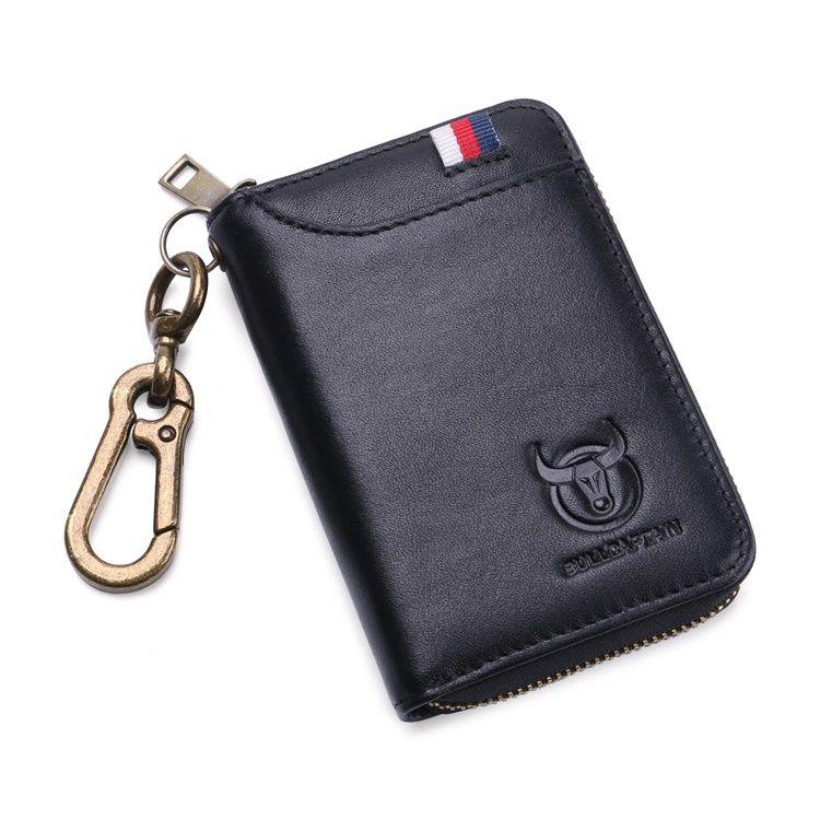 Plain European Leather Rectangle Key Holders