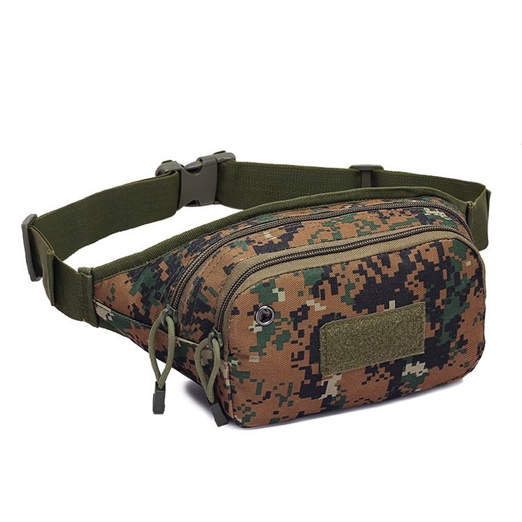 Unisex Oxford Waist Bag Army Herre Fanny Tasker