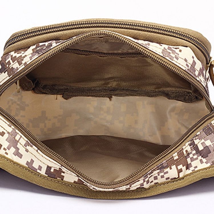 Unisex Oxford Waist Bag Army Herre Fanny Tasker