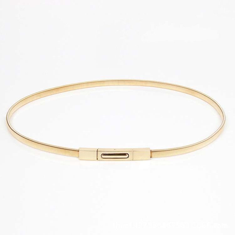 Striola Simple Metal Belt