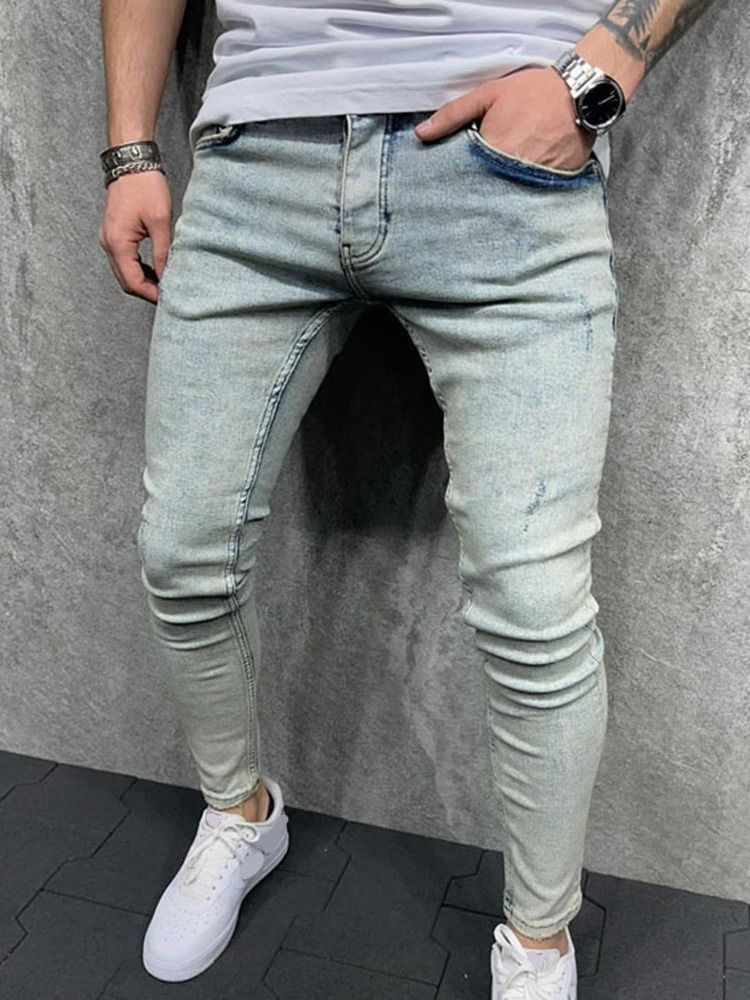 Blyantbukser Lynlås Casual Lynlås Herre Jeans