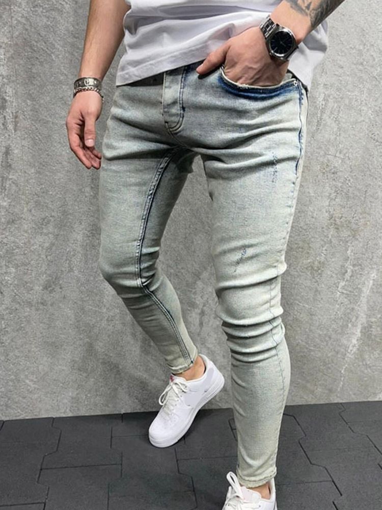 Blyantbukser Lynlås Casual Lynlås Herre Jeans