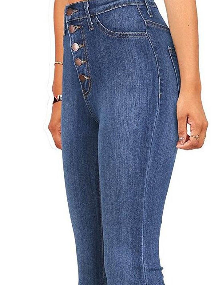 Denimvaskbare Jeans Til Kvinder