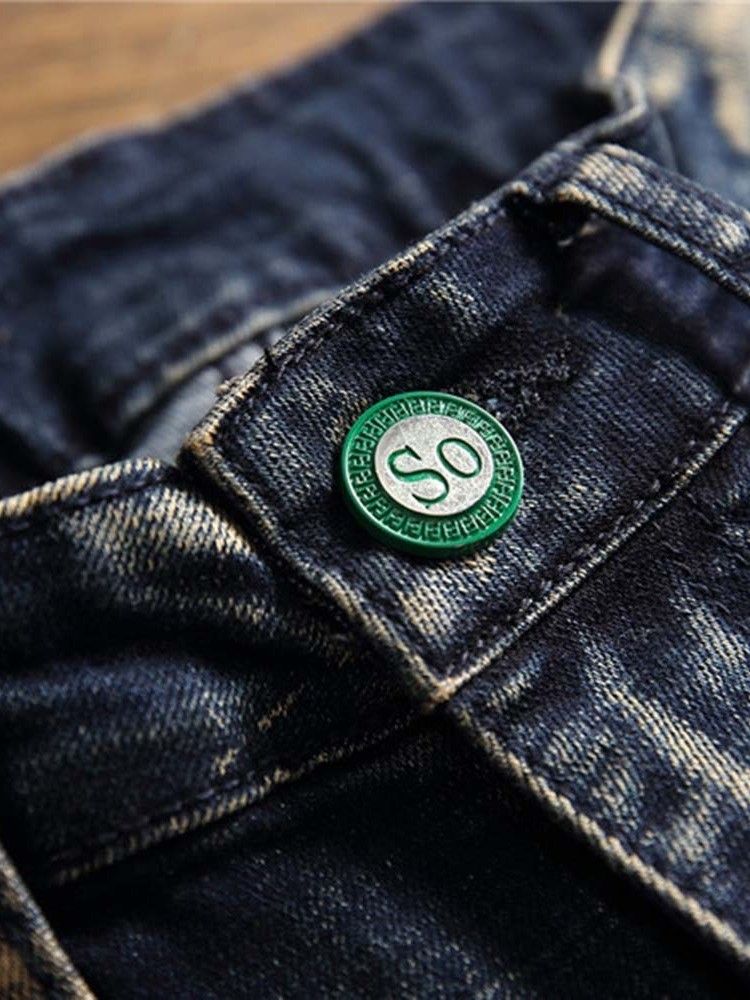 Mænds Midje Vintage Jeans