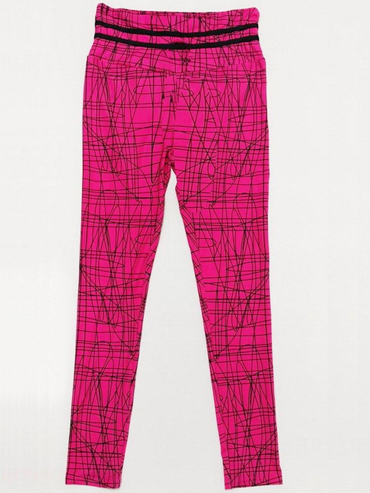 Damer Print Geometrisk Push Up Gym Sport Yoga Bukser Tiktok Leggings Med Høj Talje