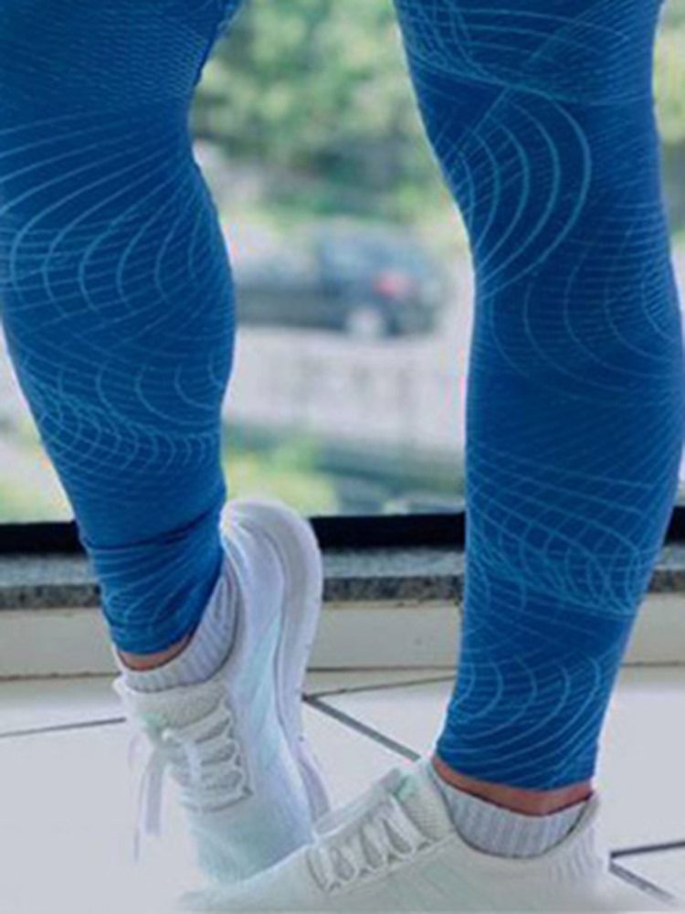 Kvinder Print Høj Talje Fuld Længde Fitness Yoga Leggings Høj Talje Tiktok Leggings