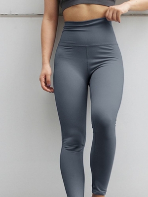 Kvinders Solide Anti-sved Nylon Street Dance Kvindelige Leggings Yogabukser Høj Talje Tiktok Leggings