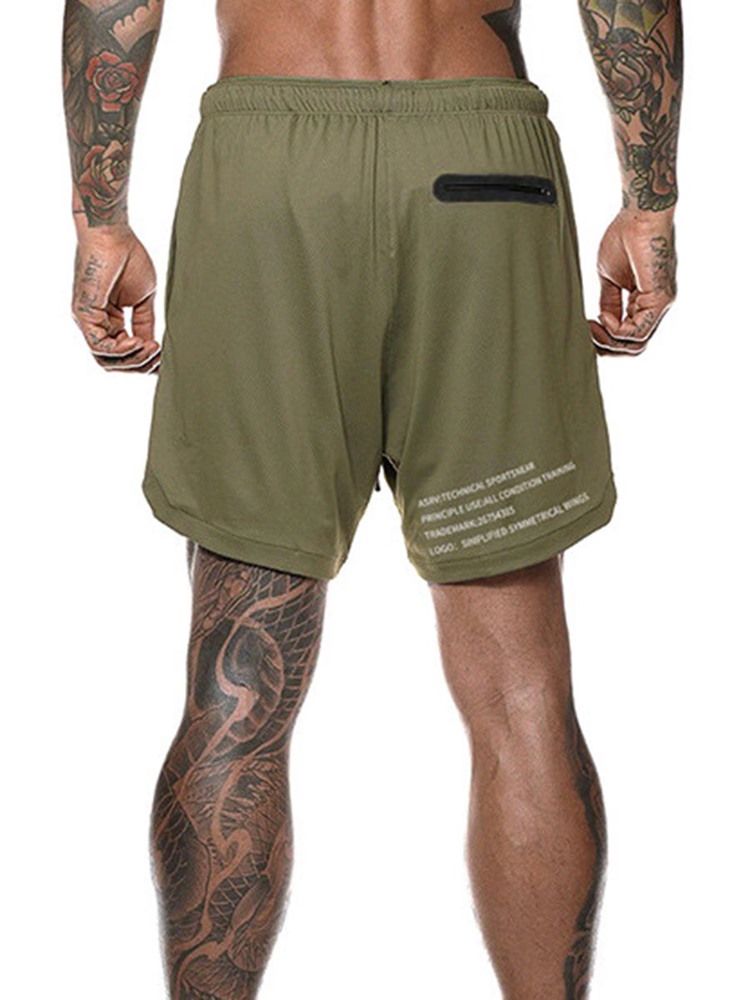 Mænd Skjulte Lommer Camouflage Shorts Sommer Sportsbukser