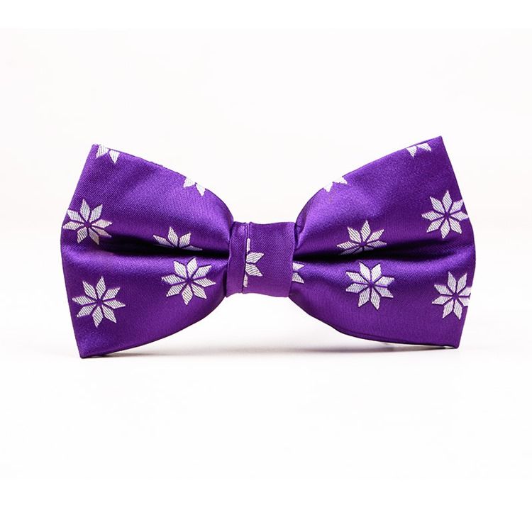 Mænds Bryllup Lilla Bowtie