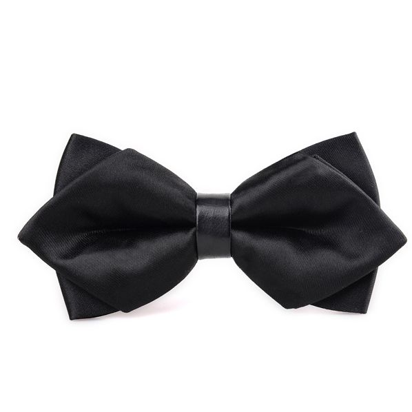 Mænds Dobbeltlag Fashionabel Bowtie I Britisk Stil