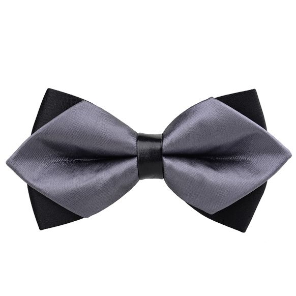 Mænds Dobbeltlag Fashionabel Bowtie I Britisk Stil