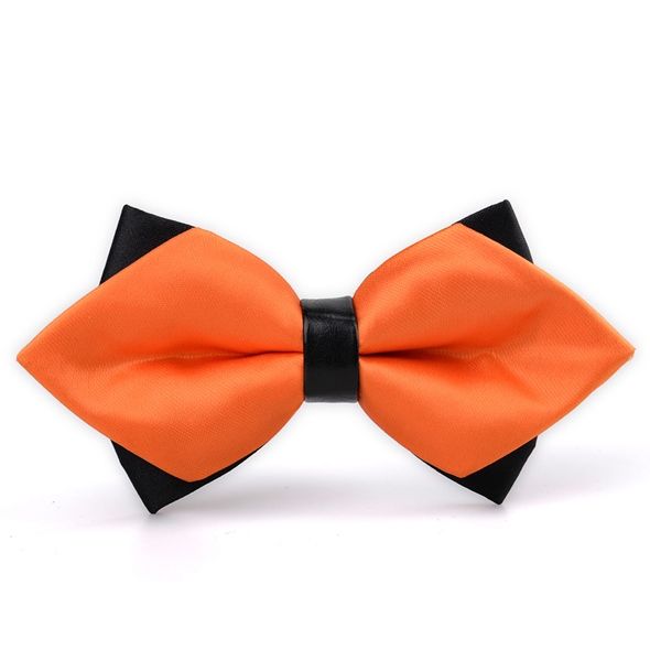 Mænds Dobbeltlag Fashionabel Bowtie I Britisk Stil