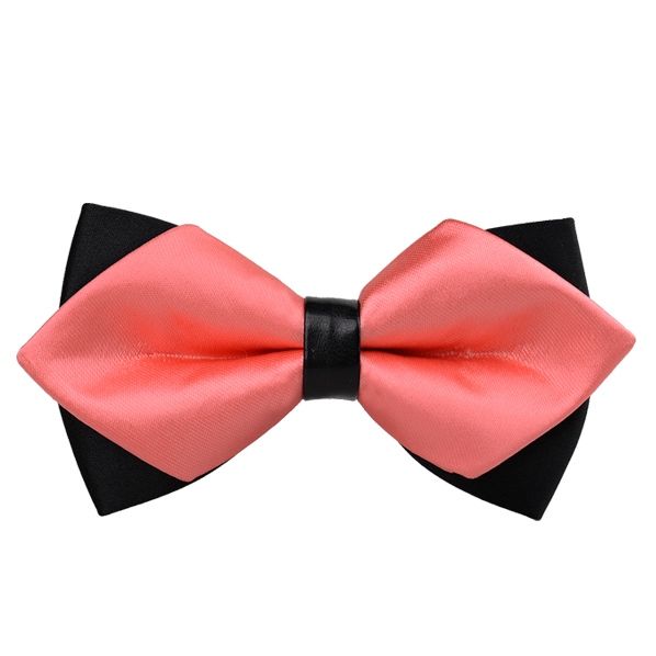 Mænds Dobbeltlag Fashionabel Bowtie I Britisk Stil