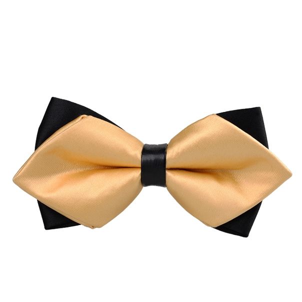 Mænds Dobbeltlag Fashionabel Bowtie I Britisk Stil