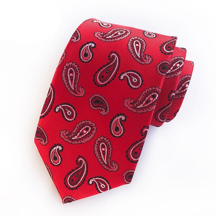 Mænds Forretning Paisley Tie For Man