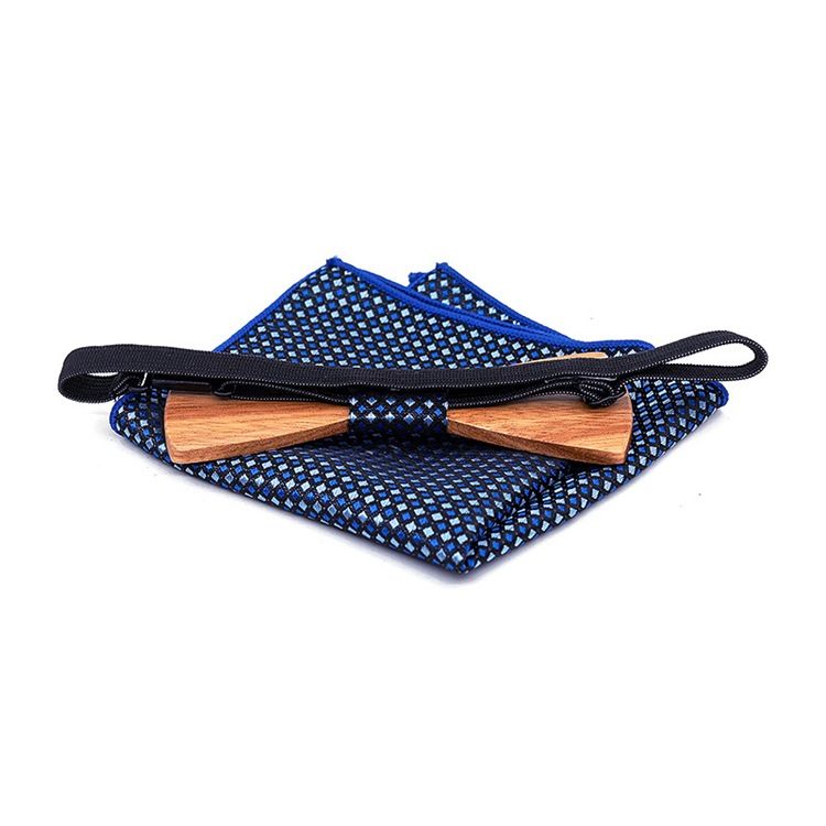 Polyester Neck Set Novelty Men Bow Slips