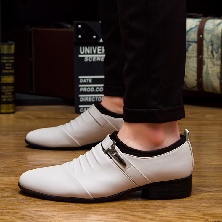 Populære Slip-on Plain Oxfords Til Mænd