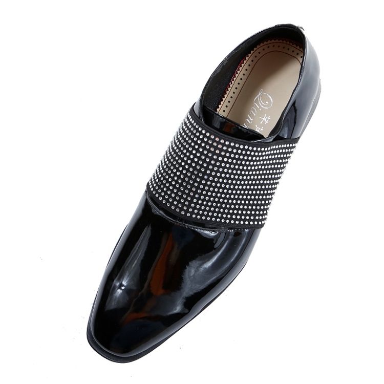 Rhinestone Slip-on Plain Oxfords Til Mænd