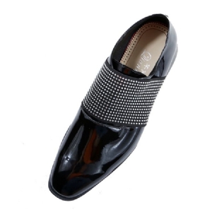 Rhinestone Slip-on Plain Oxfords Til Mænd