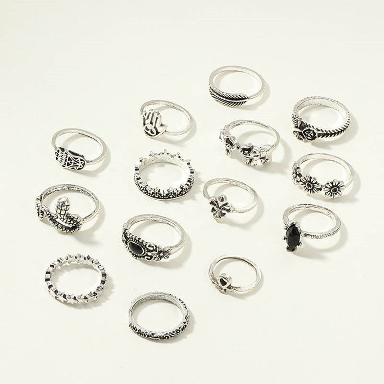 Fashion Alloy Party Ring