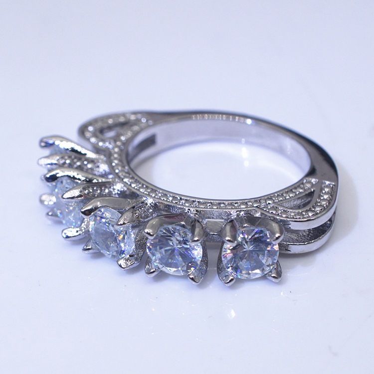 Rhinestone Diamante Shining Ring