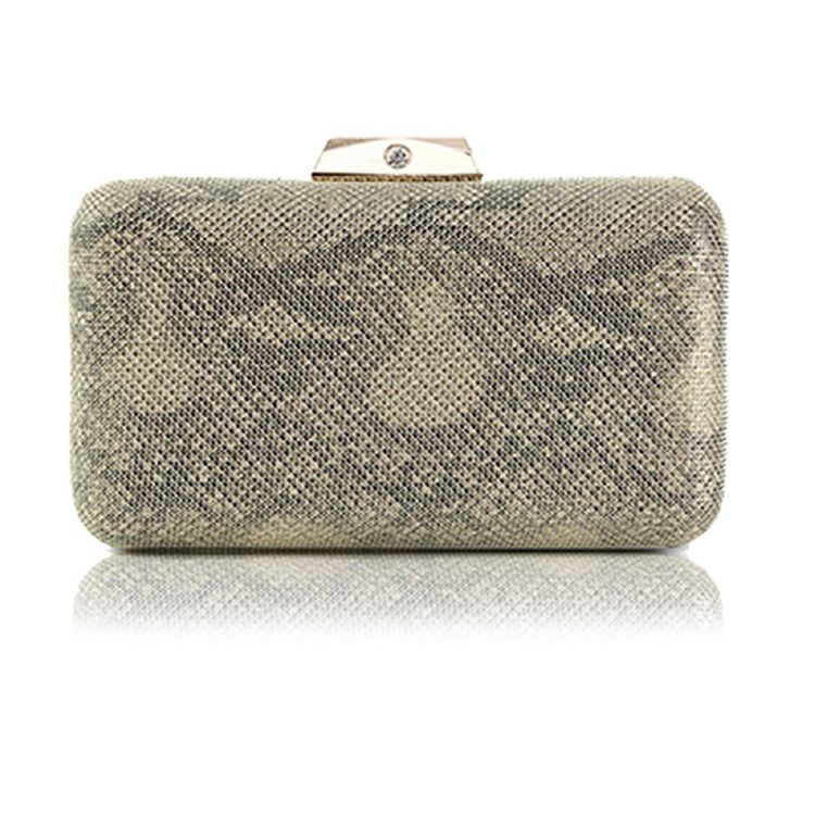 Banket Satin Snakeskin Grain Clutches Aftenpose