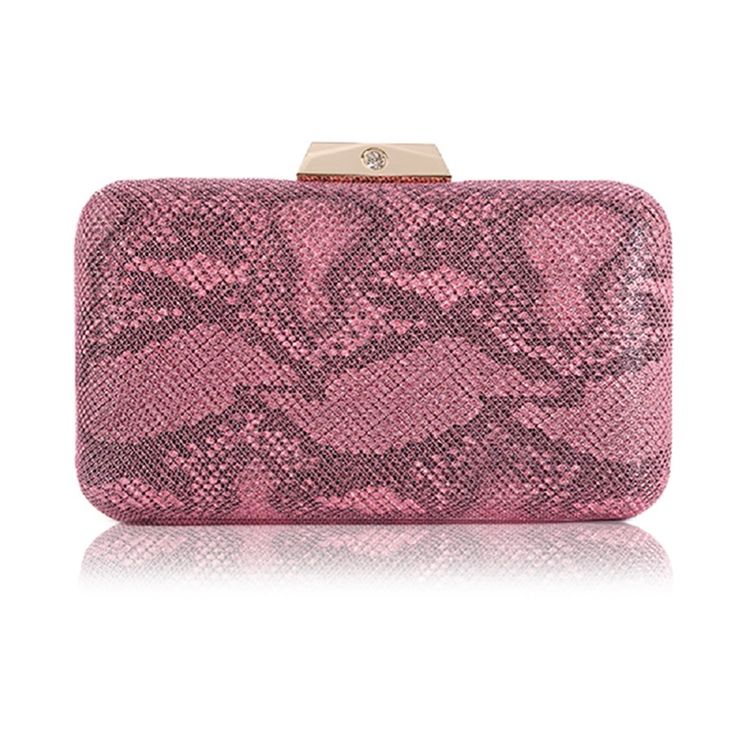 Banket Satin Snakeskin Grain Clutches Aftenpose