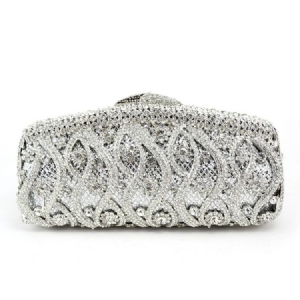 Luksuskæde Rhinestone Clutch