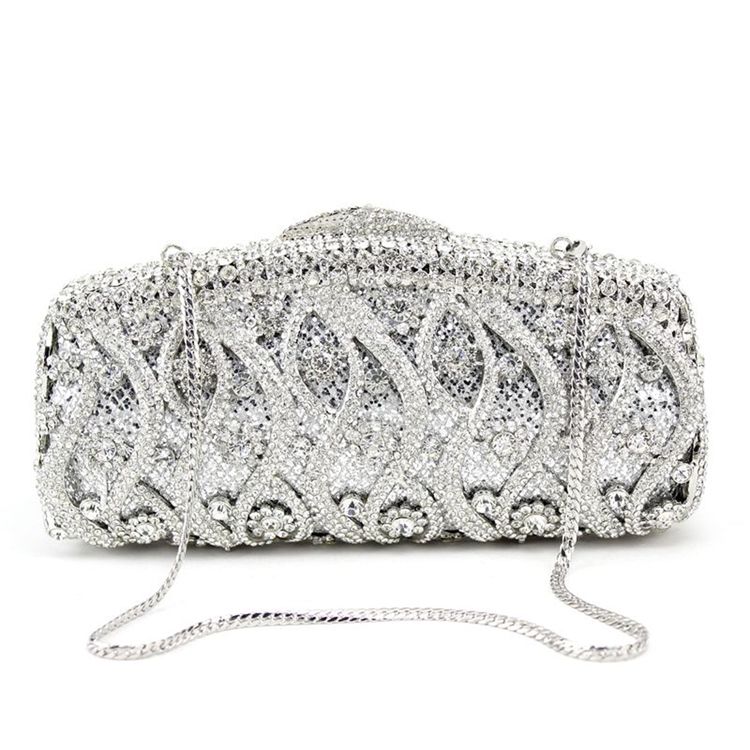 Luksuskæde Rhinestone Clutch