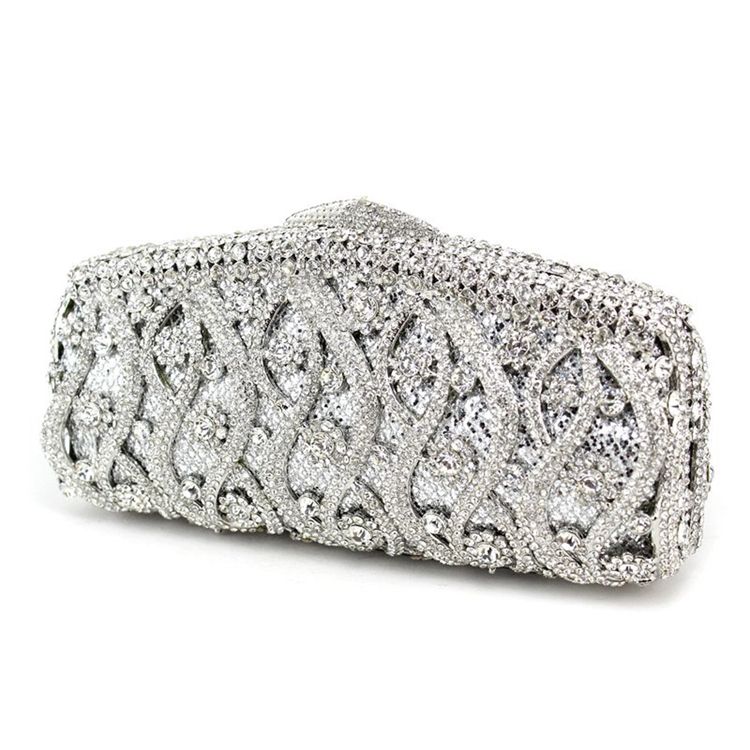 Luksuskæde Rhinestone Clutch