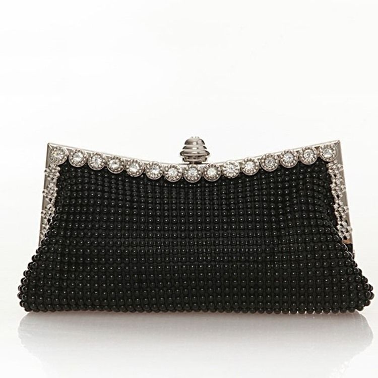 Plain Rhinestone Banquet Clutches Aftentasker