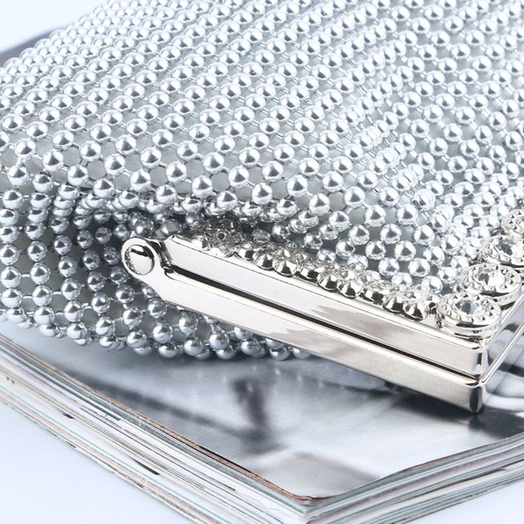 Plain Rhinestone Banquet Clutches Aftentasker