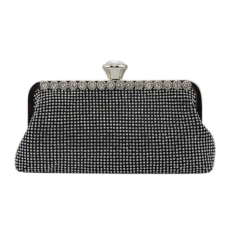 Rhinestone Decoration Women Clutch