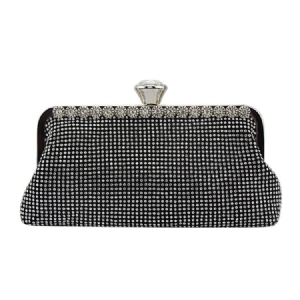 Rhinestone Decoration Women Clutch