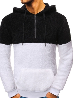 Pullover Pocket Fleece Casual Hættetrøjer Til Mænd