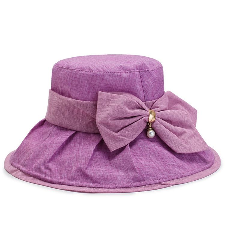 Bucket Hat Til Kvinder Bowknot Fall Hats