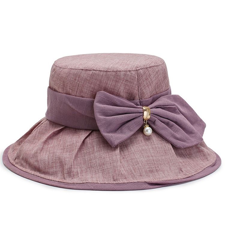 Bucket Hat Til Kvinder Bowknot Fall Hats