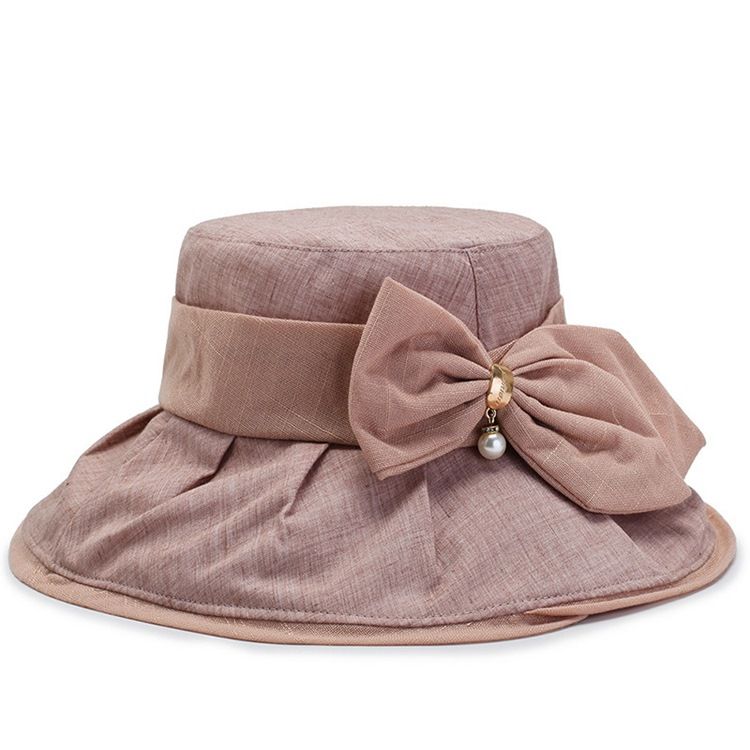 Bucket Hat Til Kvinder Bowknot Fall Hats