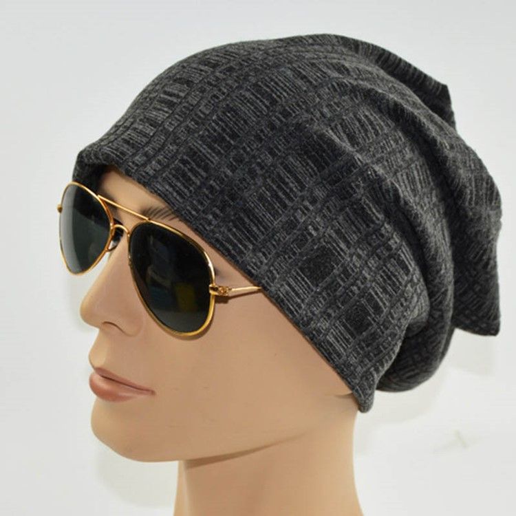 Herre Skullies Beanies Spring Plain Hat