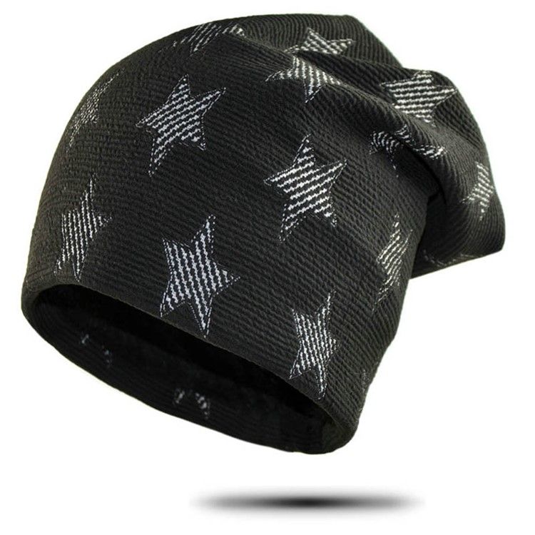 Herre Warm Star Fall Hat