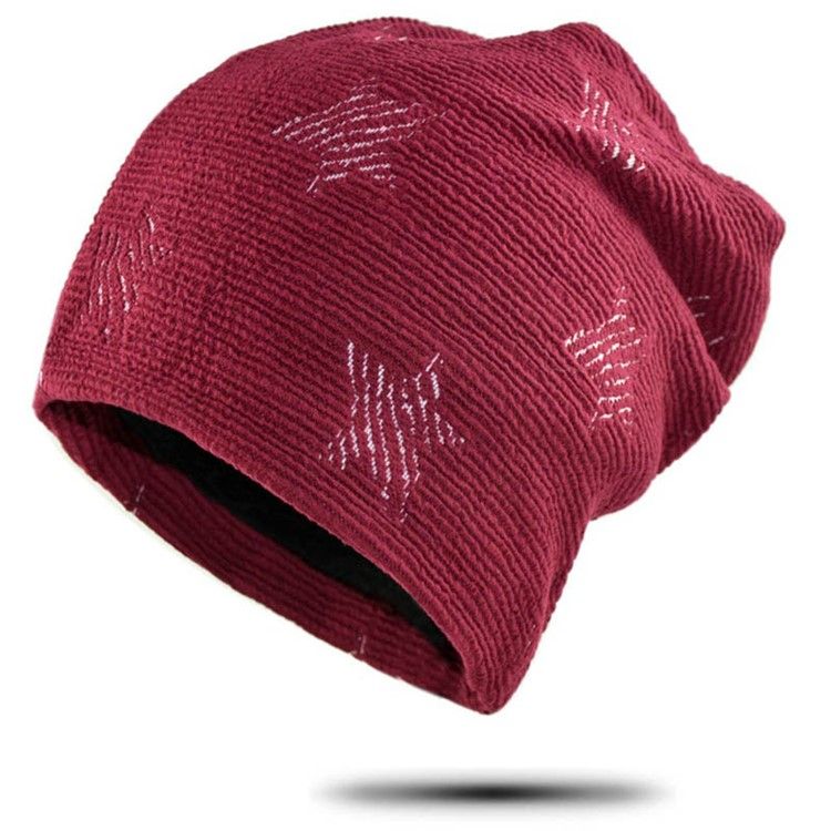 Herre Warm Star Fall Hat