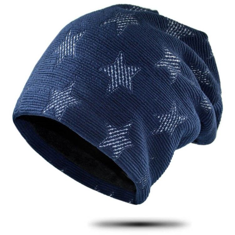 Herre Warm Star Fall Hat