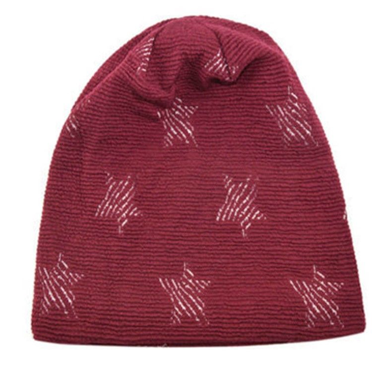 Herre Warm Star Fall Hat