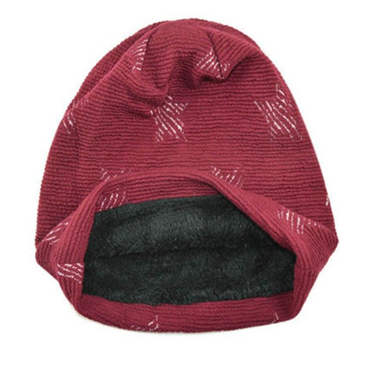 Herre Warm Star Fall Hat