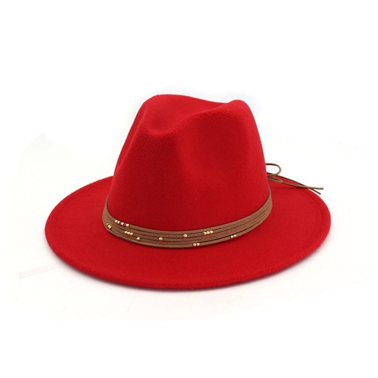 Kvinders Almindelige Uldblandinger Fedora Hat