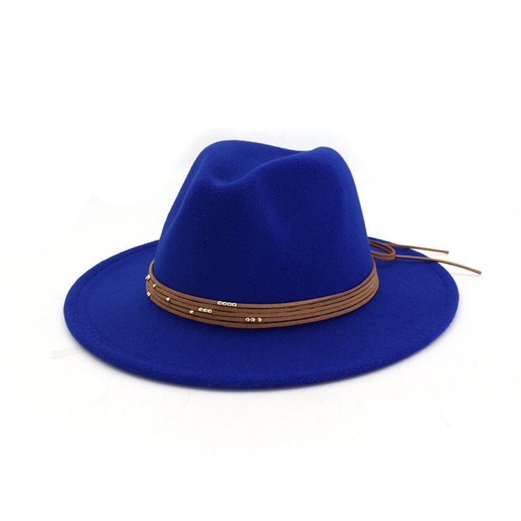 Kvinders Almindelige Uldblandinger Fedora Hat