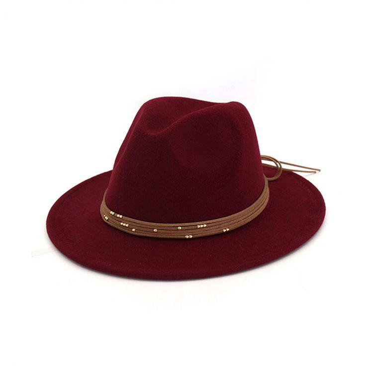 Kvinders Almindelige Uldblandinger Fedora Hat