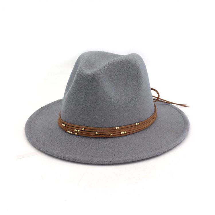 Kvinders Almindelige Uldblandinger Fedora Hat